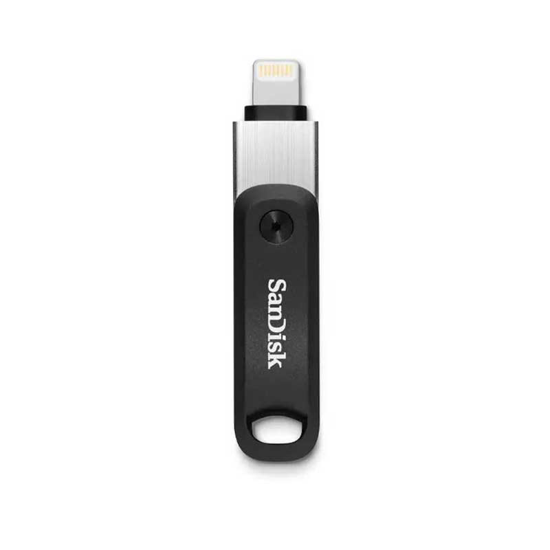 فلش مموری آیفونی و USB3.0 سن دیسک مدل iXpand Go ظرفیت 64 گیگابایت