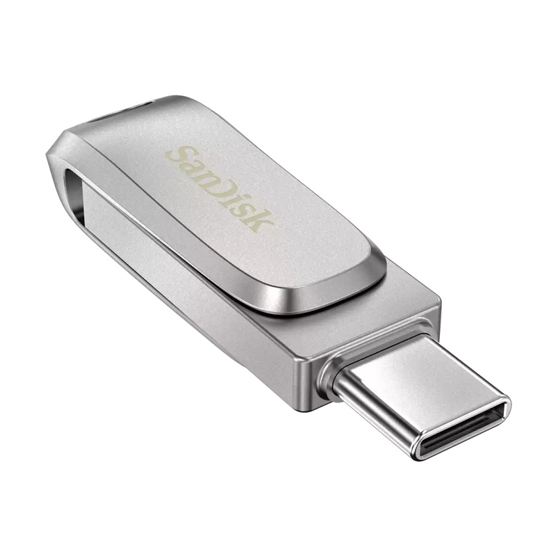 فلش مموری OTG یو اس بی ۳٫۱ و تایپ سی سن دیسک سری Dual Drive مدل Luxe ظرفیت ۶۴ گیگابایت