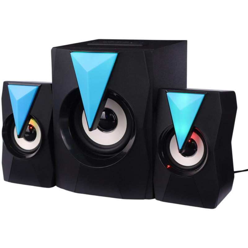 اسپیکر سه تکه بلوتوثی Prime مدل K9-2.1-BT به همراه ریموت کنترل