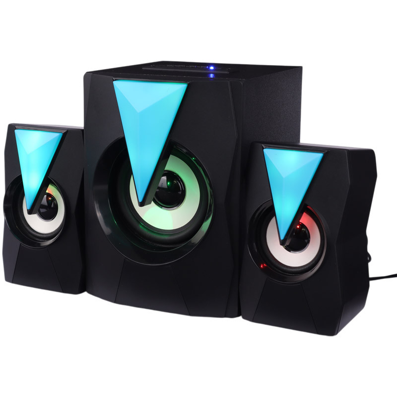 اسپیکر سه تکه بلوتوثی Prime مدل K9-2.1-BT به همراه ریموت کنترل