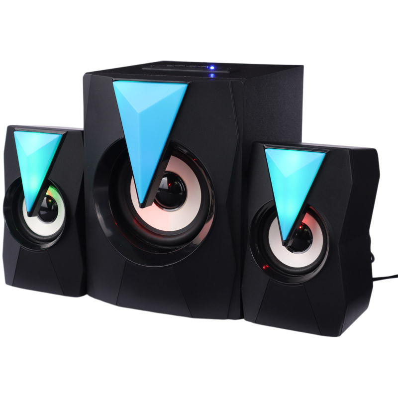اسپیکر سه تکه بلوتوثی Prime مدل K9-2.1-BT به همراه ریموت کنترل