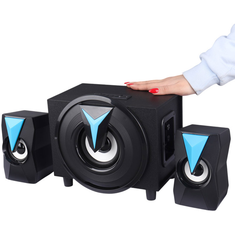 اسپیکر سه تکه بلوتوثی Prime مدل K10-2.1-BT به همراه ریموت کنترل