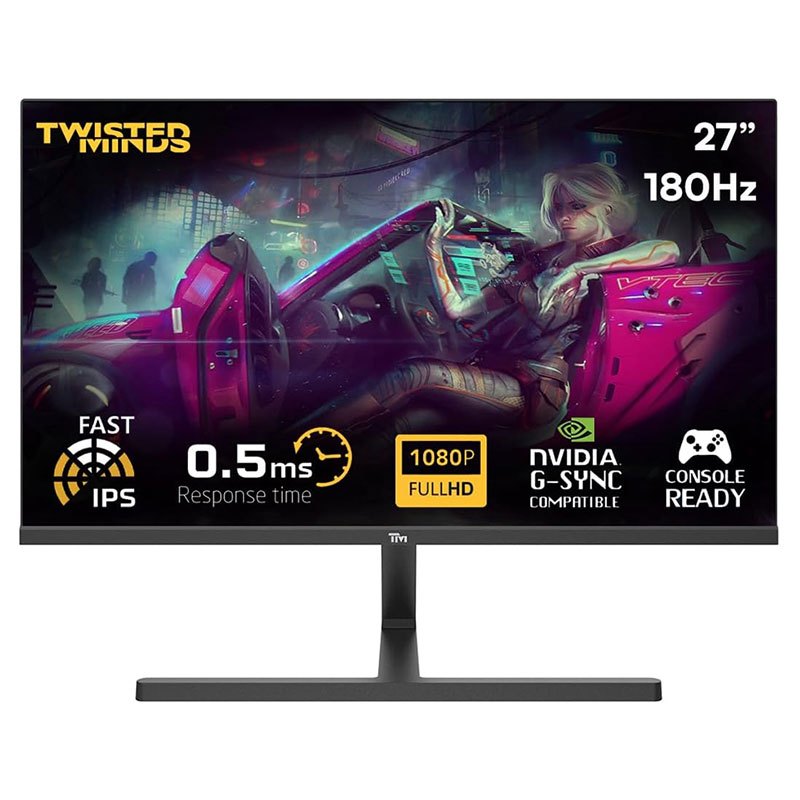 مانیتور گیمینگ تویستد مایندز مدل TM27FHD180IPS سایز 27 اینچ