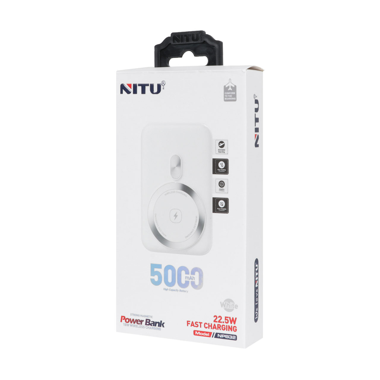 پاوربانک نیتو مدل NPB32 22.5W ظرفیت 5000 میلی آمپر