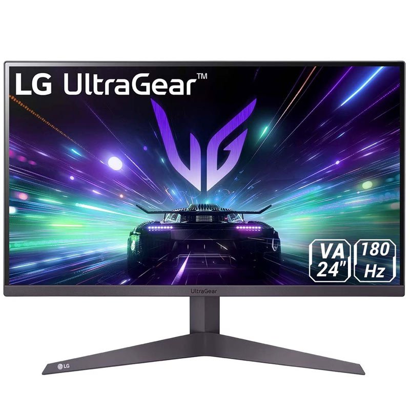 مانیتور گیمینگ ال جی مدل UltraGear 24GS50F-B سایز 24 اینچ