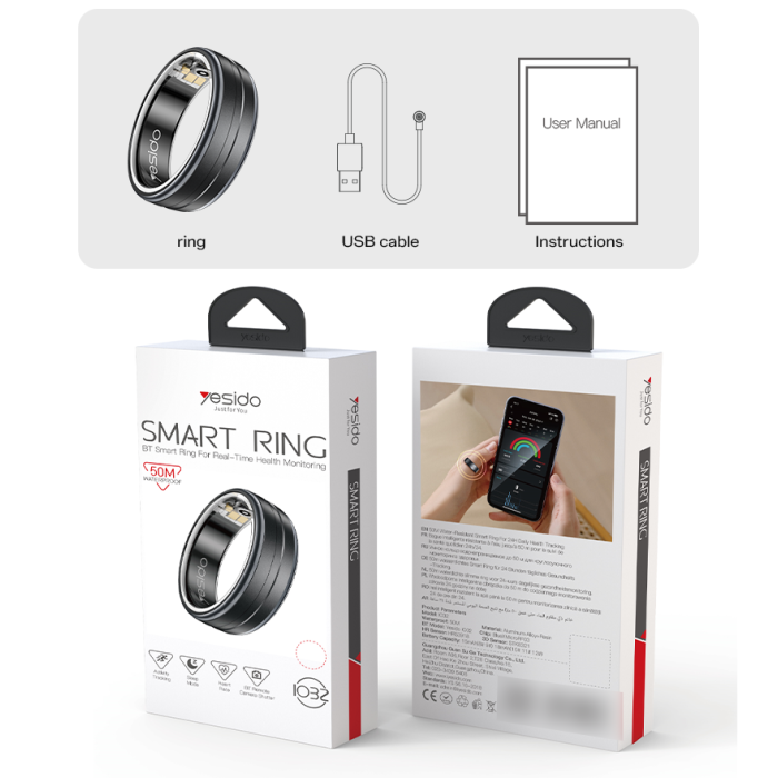 حلقه هوشمند یسیدو مدل Yesido IO32 Health monitoring