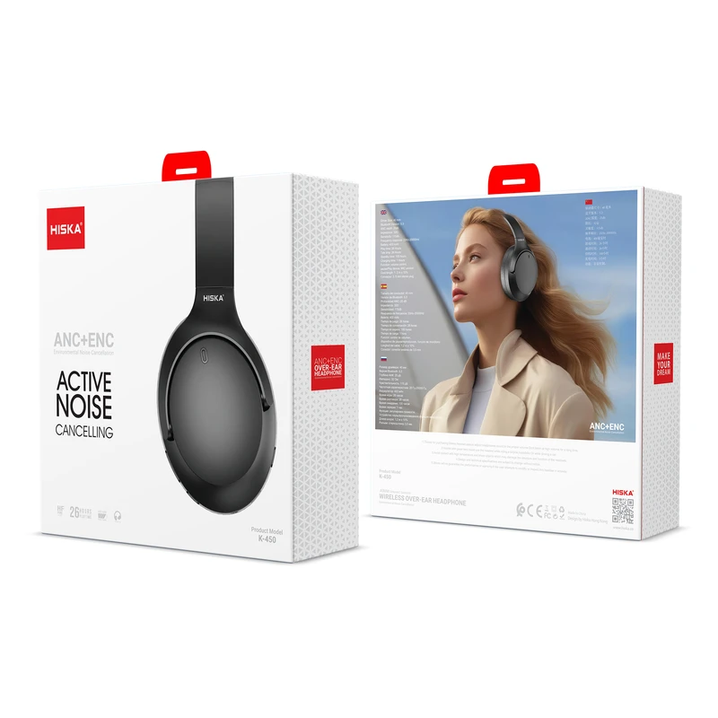 هدفون بی‌سیم هیسکا مدل K-450