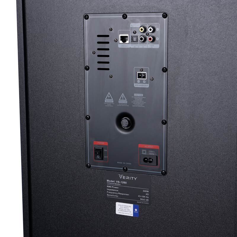 اسپیکر خانگی ایستاده وریتی مدل VS-1260 به همراه میکروفون و ریموت کنترل