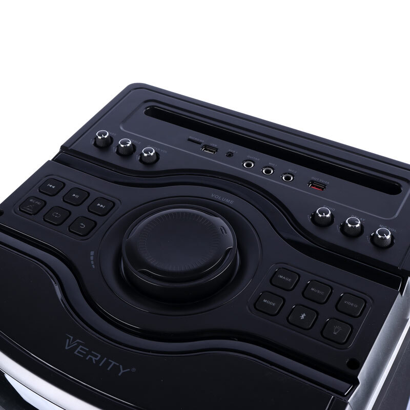 اسپیکر خانگی ایستاده وریتی مدل VS-1243 به همراه میکروفون و ریموت کنترل