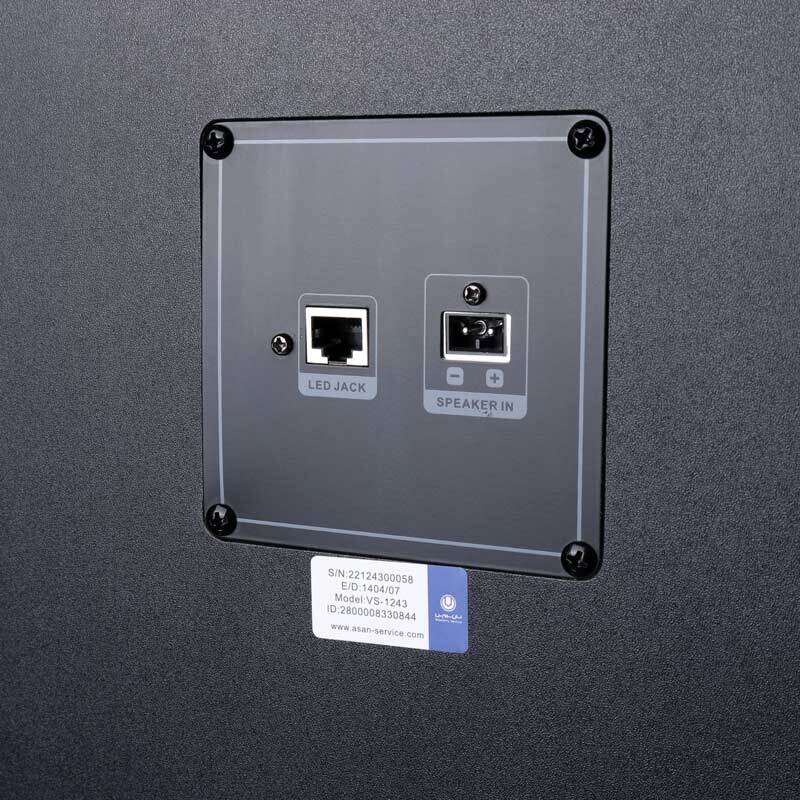 اسپیکر خانگی ایستاده وریتی مدل VS-1243 به همراه میکروفون و ریموت کنترل