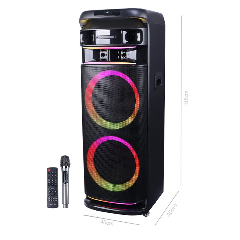 اسپیکر خانگی ایستاده وریتی مدل VS-PS3012 به همراه ریموت کنترل و میکروفون