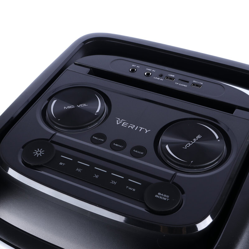اسپیکر خانگی ایستاده وریتی مدل VS-PS3012 به همراه ریموت کنترل و میکروفون