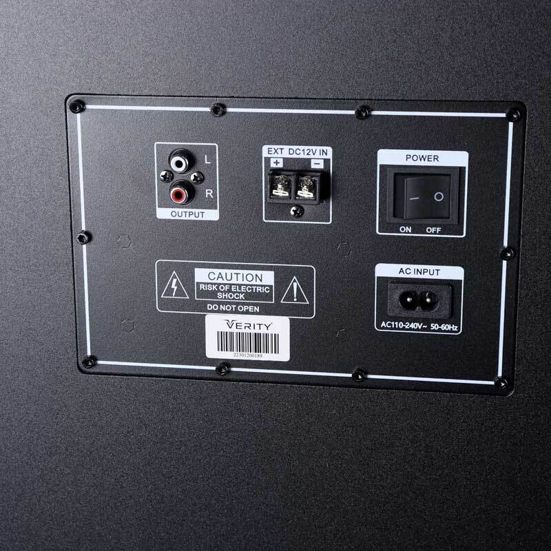 اسپیکر خانگی ایستاده وریتی مدل VS-PS3012 به همراه ریموت کنترل و میکروفون