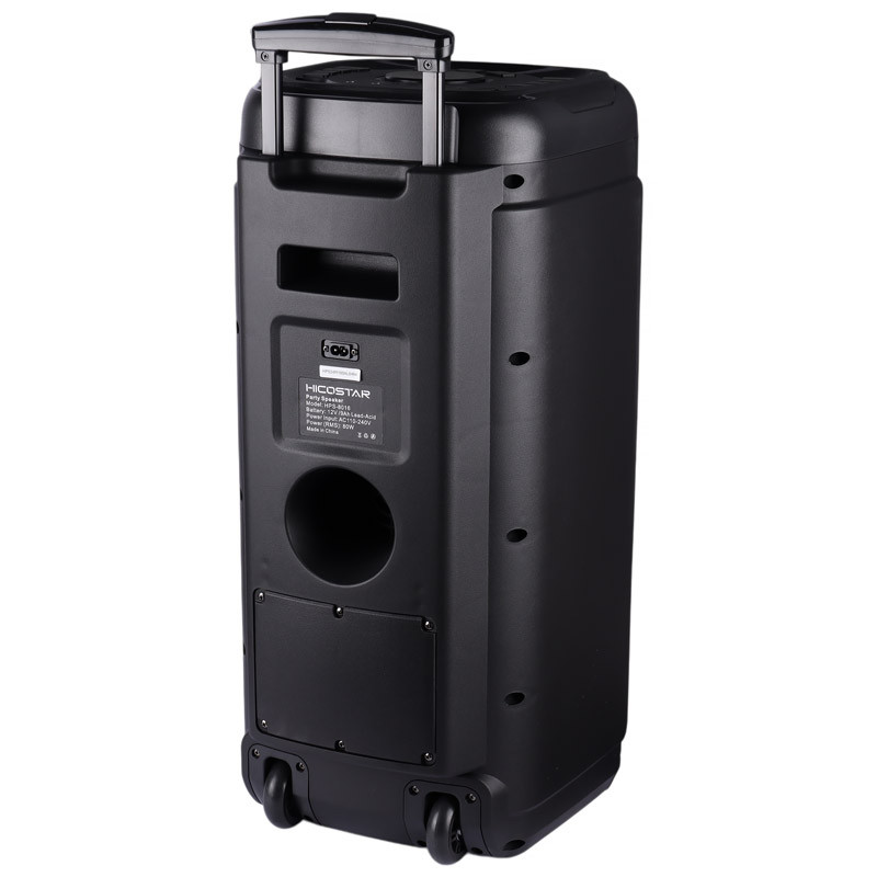 اسپیکر چمدانی بلوتوثی هایکو استار مدل Party Box HPS-8016 به همراه میکروفون