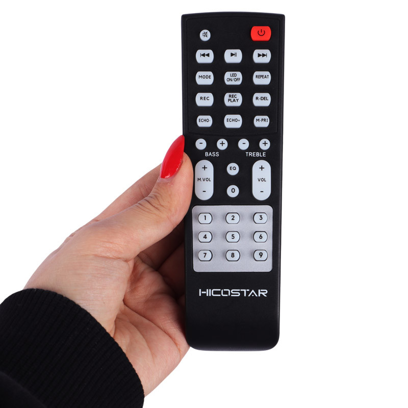 اسپیکر چمدانی بلوتوثی هایکو استار مدل Party Box HPS-8116 به همراه میکروفون و ریموت کنترل