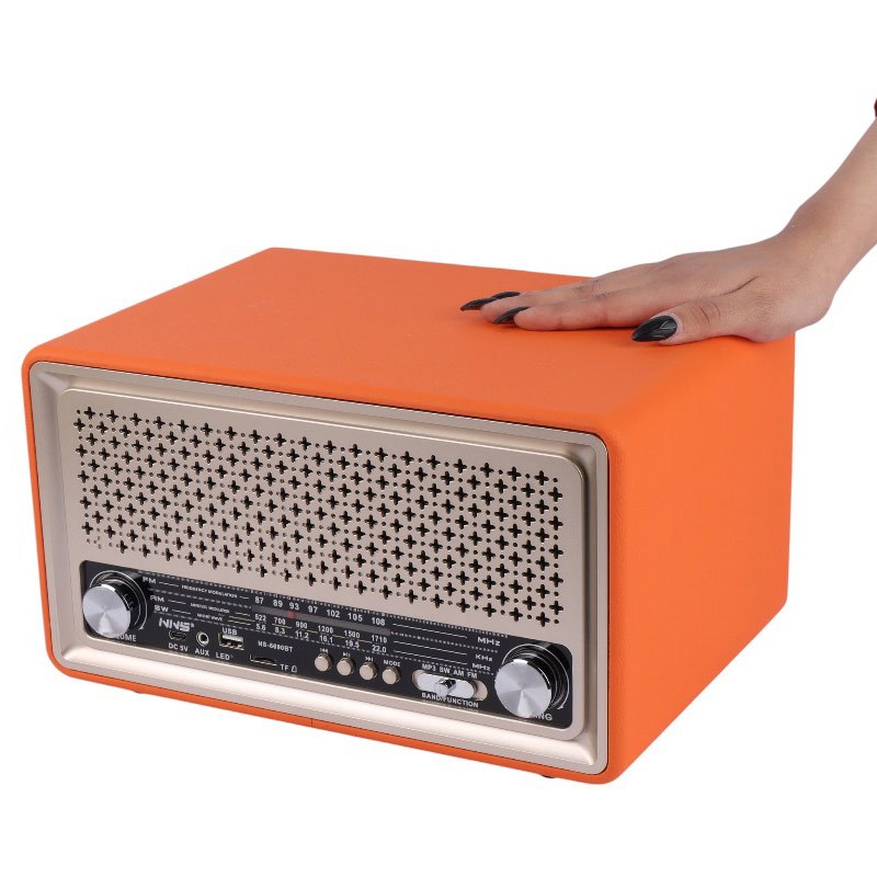 اسپیکر رادیویی بی سیم قابل حمل ان ان اس مدل NS-6690BT