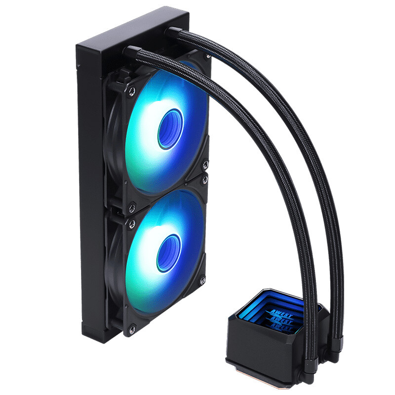سیستم خنک کننده پردازنده اوست مدل GT-AV240 Infinity با نورپردازی ARGB