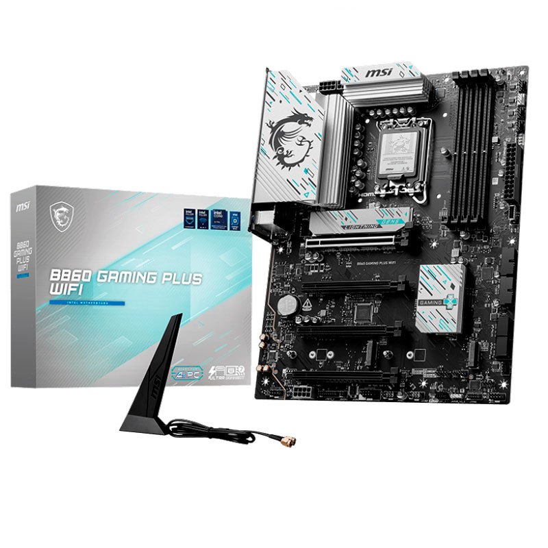 مادربرد ام اس آی مدل B860 GAMING PLUS WIFI DDR5 با سوکت پردازنده LGA 1851