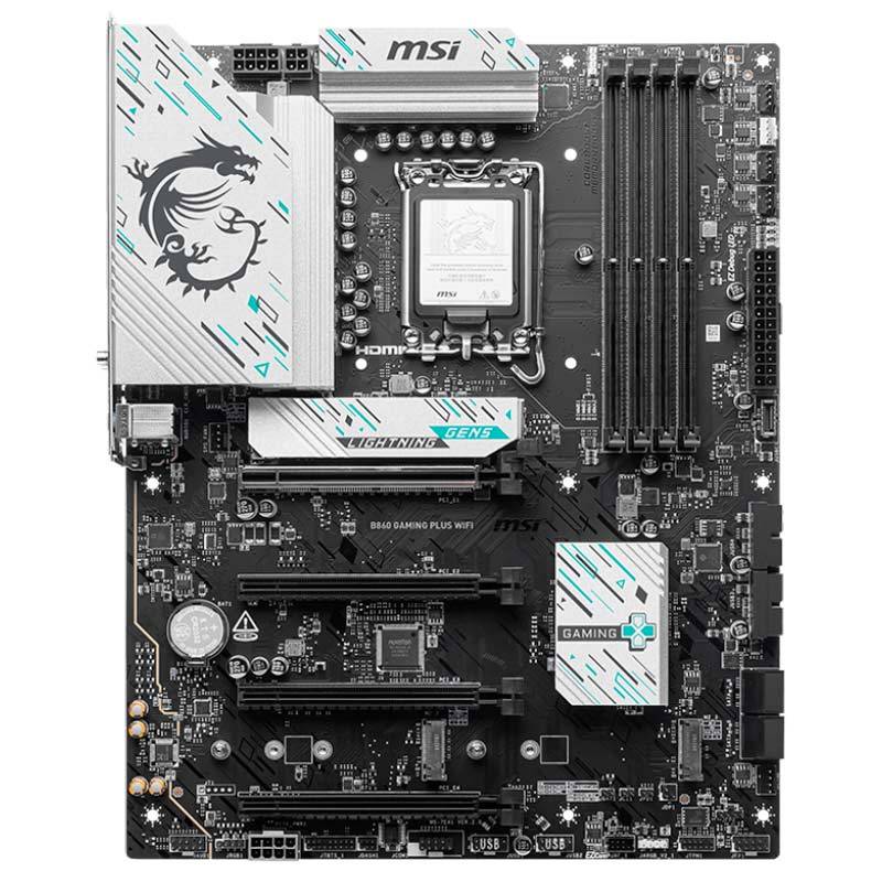 مادربرد ام اس آی مدل B860 GAMING PLUS WIFI DDR5 با سوکت پردازنده LGA 1851