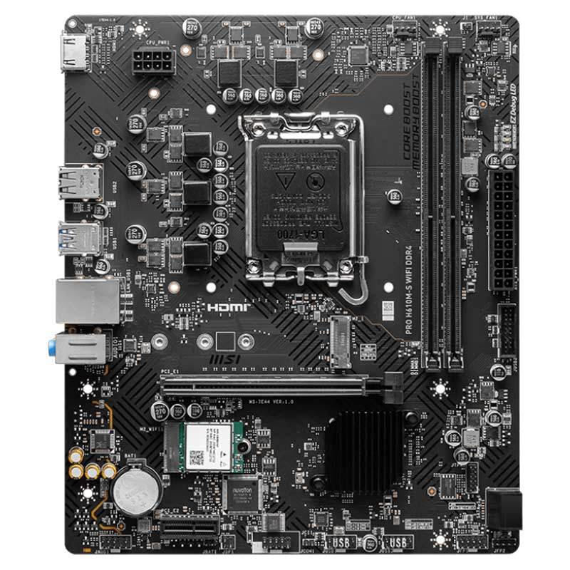 مادربرد ام اس آی مدل PRO H610M-S WIFI با سوکت پردازنده اینتل LGA 1700