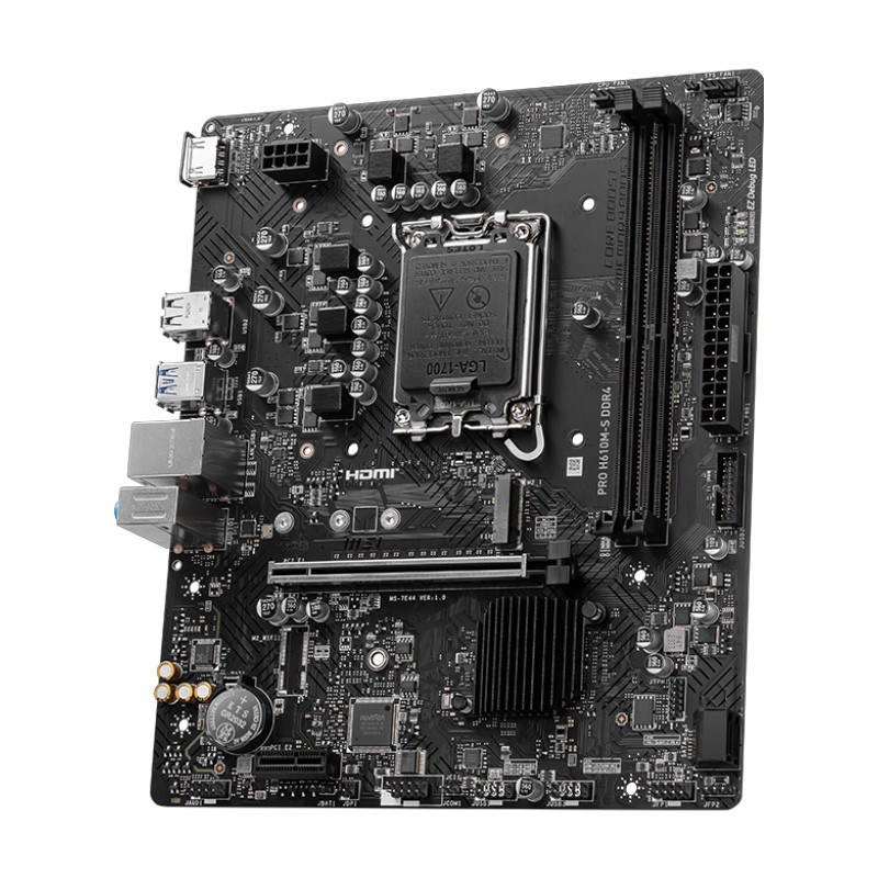 مادربرد ام اس آی مدل PRO H610M-S با سوکت پردازنده اینتل LGA 1700