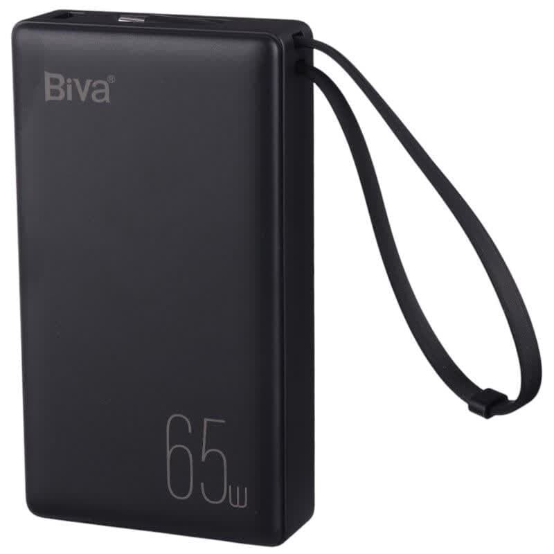 پاور بانک فست شارژ بیوا مدل BP-025 PD 65W با ظرفیت 20000 میلی آمپر ساعت