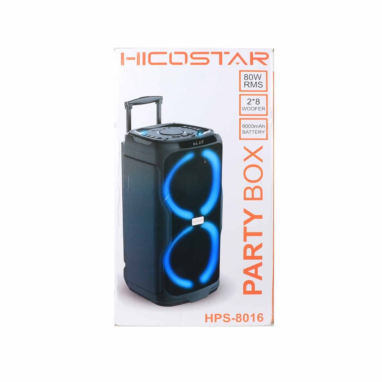 اسپیکر بی سیم قابل حمل هایکو استار مدل PARTY BOX HPS-8016