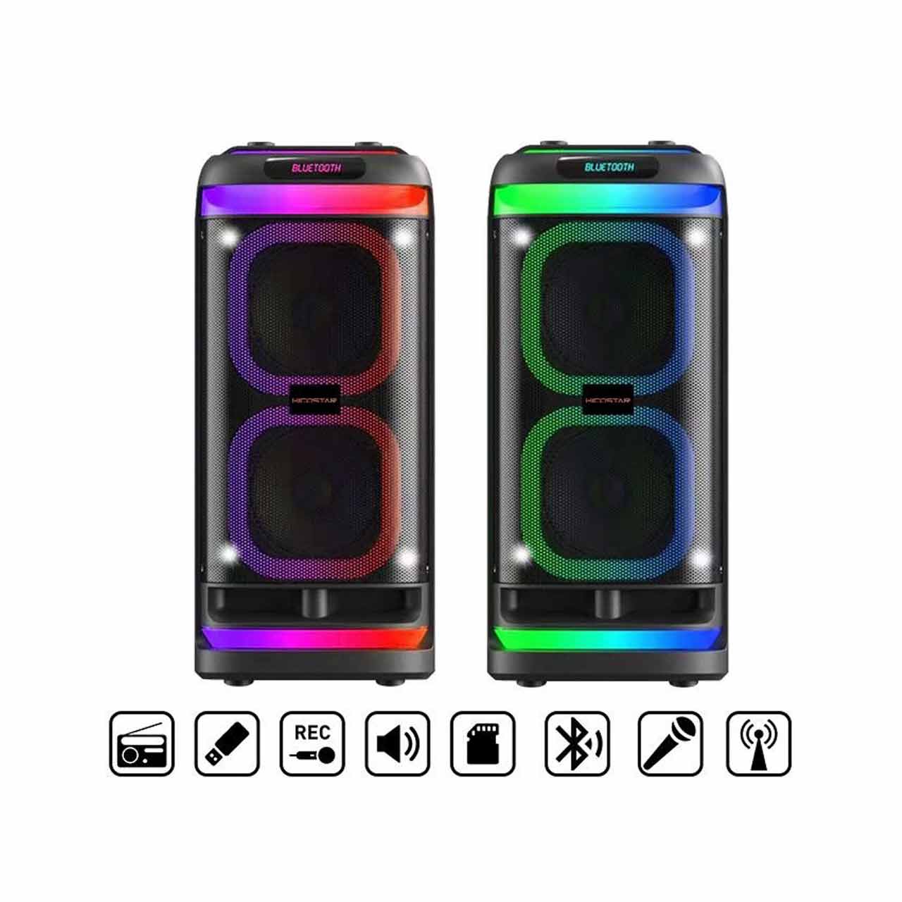 اسپیکر بی سیم قابل حمل هایکو استار مدل PARTY BOX HPS-8116