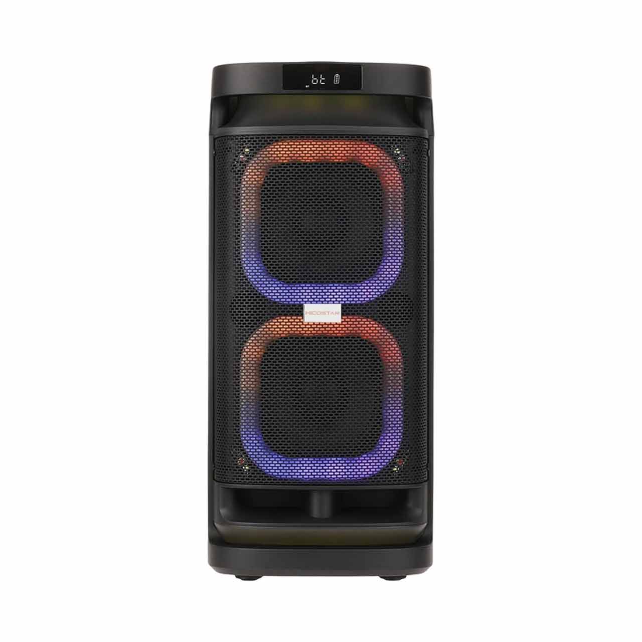 اسپیکر چمدانی بلوتوثی هایکو استار مدل Party Box HPS-4013 به همراه میکروفون و ریموت کنترل