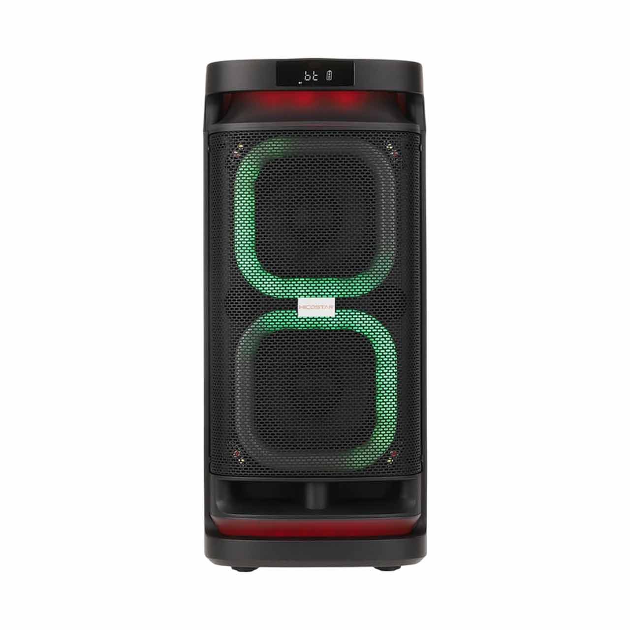 اسپیکر چمدانی بلوتوثی هایکو استار مدل Party Box HPS-4013 به همراه میکروفون و ریموت کنترل