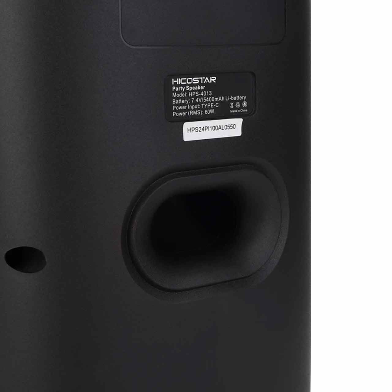اسپیکر چمدانی بلوتوثی هایکو استار مدل Party Box HPS-4013 به همراه میکروفون و ریموت کنترل
