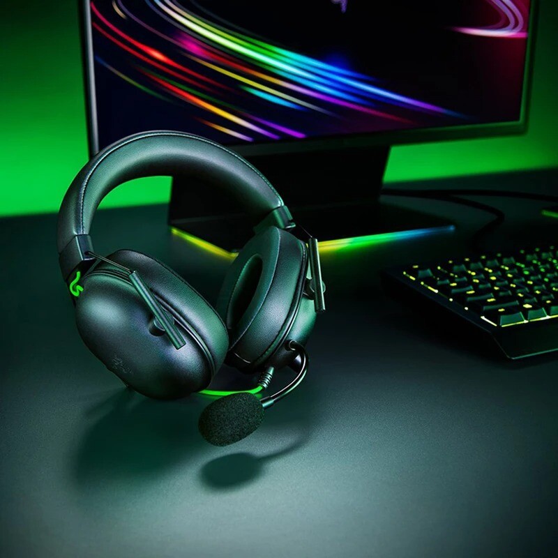 هدست گیمینگ سیم دار ریزر مدل BlackShark V2 X USB