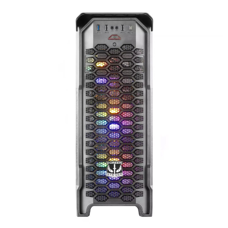 کیس کامپیوتر گرین مدل Striker FRGB