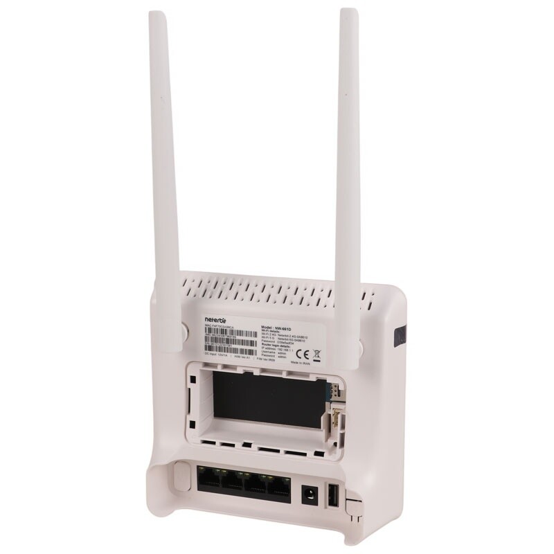 مودم روتر سیمکارتی 4.5G TD-LTE نتربیت مدل NW-651D با سرعت 300 مگابیت بر ثانیه