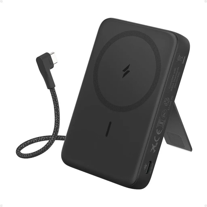 پاور بانک بی سیم فست شارژ انکر مدل A1685H11 PD 30W با ظرفیت 10000 میلی آمپر ساعت