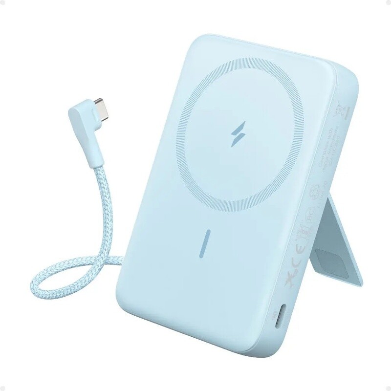 پاور بانک بی سیم فست شارژ انکر مدل A1685H11 PD 30W با ظرفیت 10000 میلی آمپر ساعت