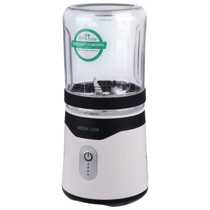 مخلوط کن 2 عددی شارژی قابل حمل گرین لاین سری Mate Summer مدل GL-JU8 با ظرفیت 500ml و 350ml