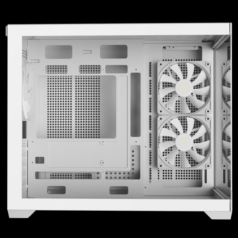 کیس کامپیوتر گیم دیاس مدل AURA GC10M WH ARGB