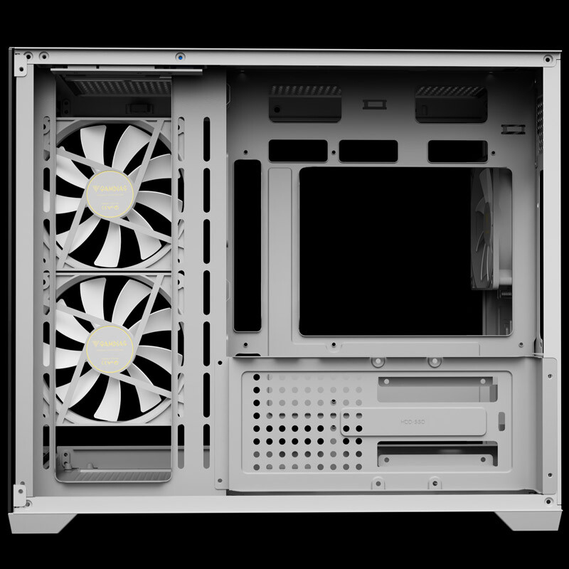 کیس کامپیوتر گیم دیاس مدل AURA GC10M WH ARGB