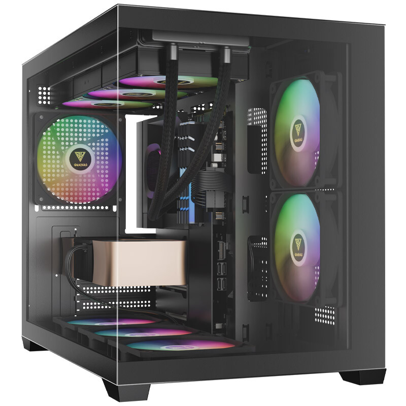 کیس کامپیوتر گیم دیاس مدل AURA GC10M ARGB