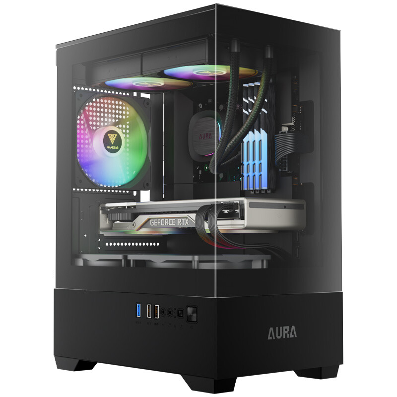 کیس کامپیوتر گیم دیاس مدل AURA GC9M ARGB
