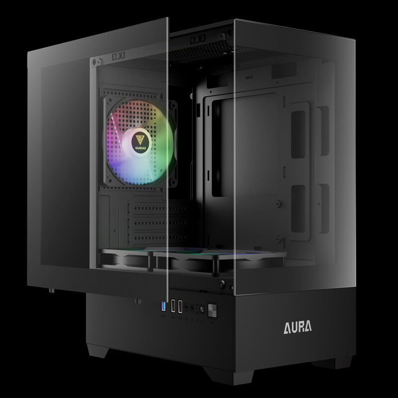 کیس کامپیوتر گیم دیاس مدل AURA GC9M ARGB