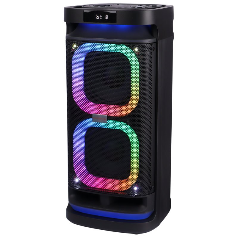 اسپیکر چمدانی بلوتوثی هایکو استار مدل Party Box HPS-4013 به همراه میکروفون و ریموت کنترل