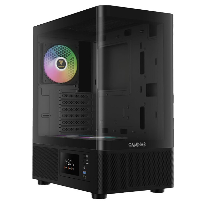 کیس کامپیوتر گیمینگ گیم دیاس سری ATLAS مدل E2 CG