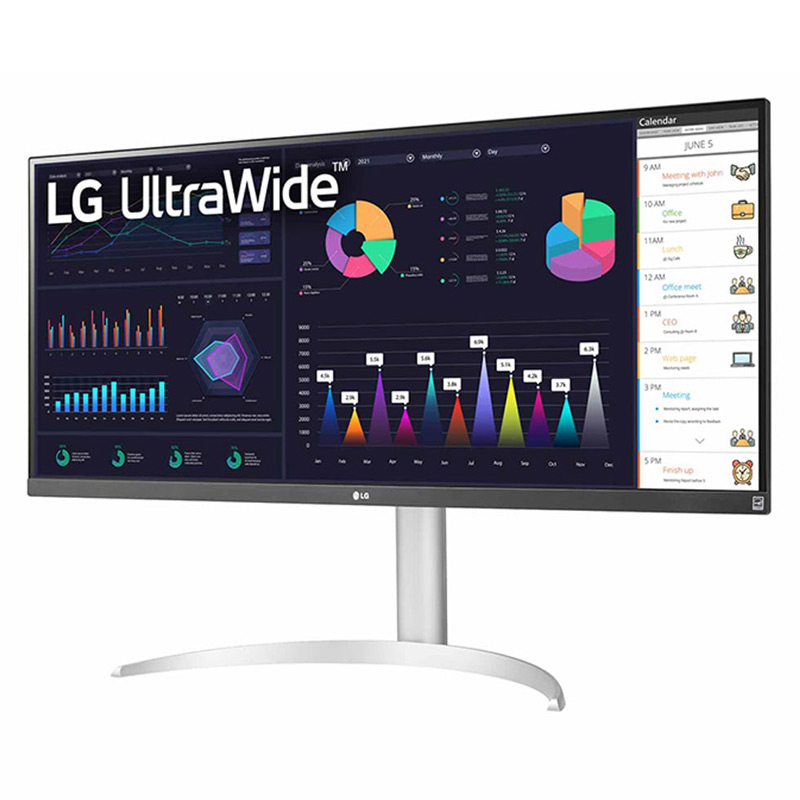 مانیتور ال جی مدل UltraWide 34WQ650-W با پنل IPS سایز 34 اینچ
