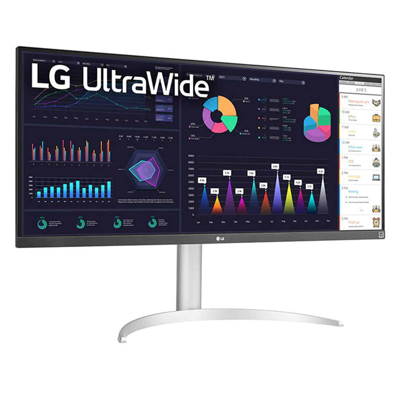مانیتور ال جی مدل UltraWide 34WQ650-W با پنل IPS سایز 34 اینچ