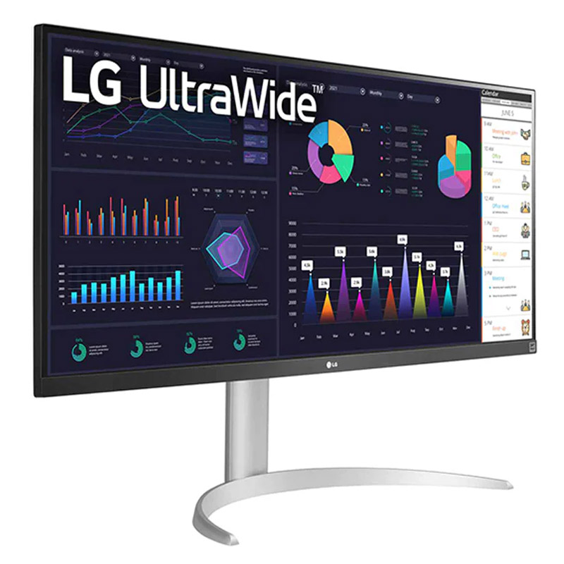 مانیتور ال جی مدل UltraWide 34WQ650-W با پنل IPS سایز 34 اینچ