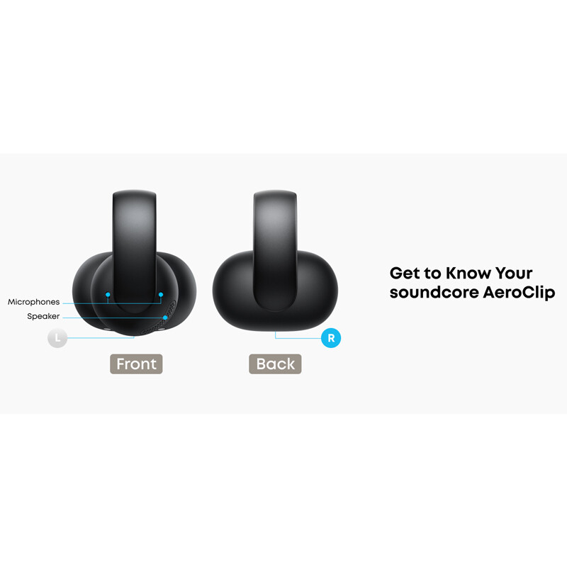 هندزفری بلوتوثی انکر مدل Soundcore AeroClip A3388