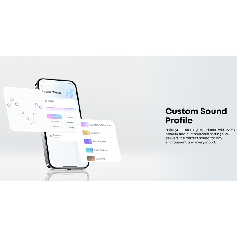 هندزفری بلوتوثی انکر مدل Soundcore V40i A3878