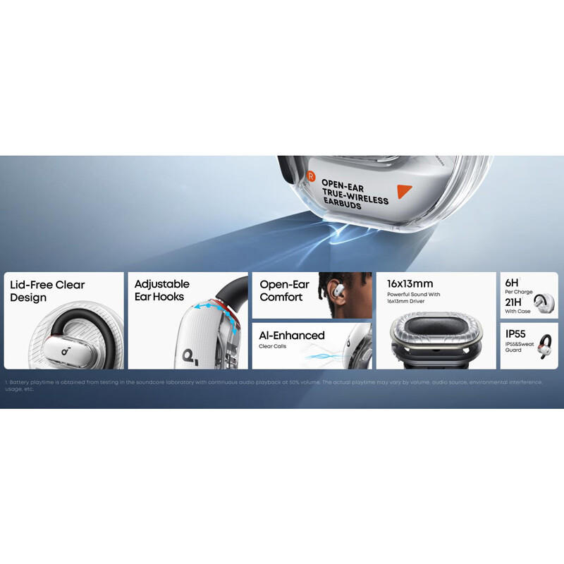 هندزفری بلوتوثی انکر مدل Soundcore V40i A3878